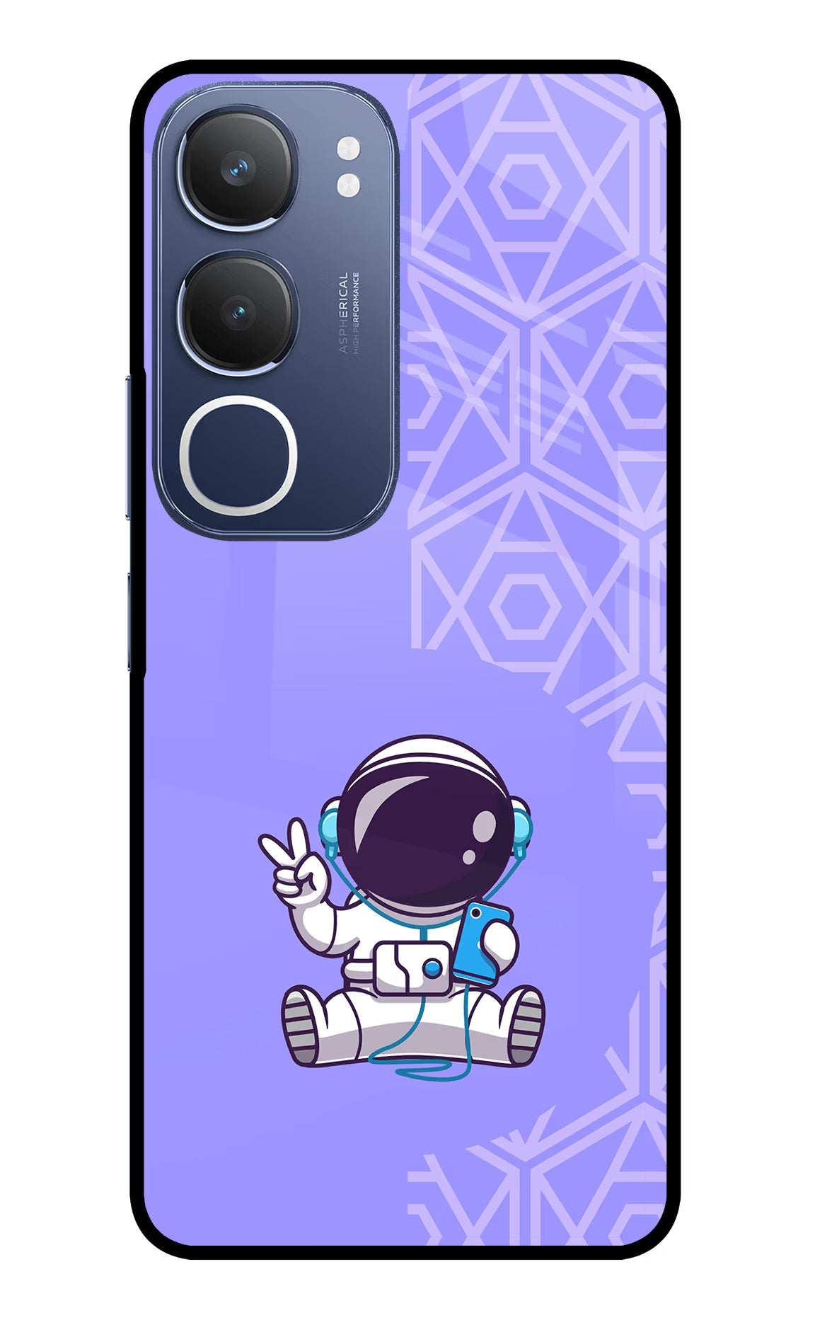 Cute Astronaut Chilling Vivo Y29 5G Back Cover