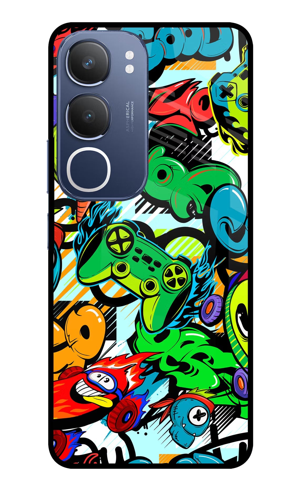 Game Doodle Vivo Y29 5G Back Cover