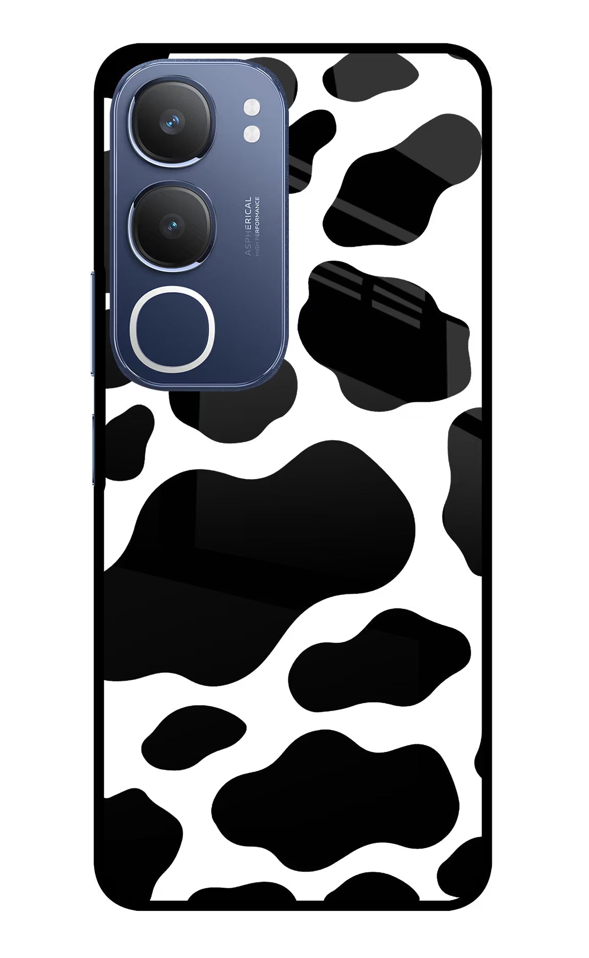 Cow Spots Vivo Y29 5G Glass Case