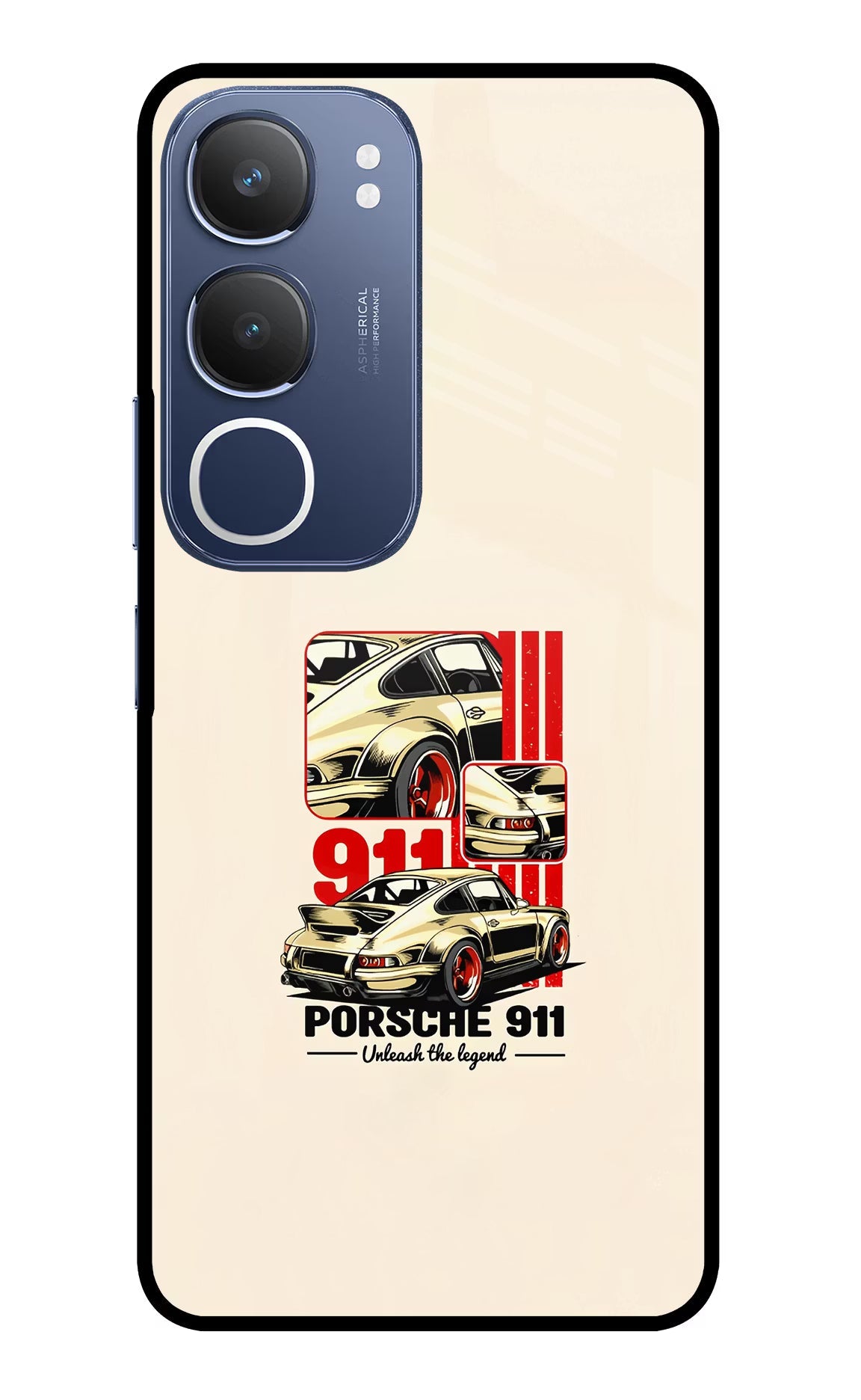 Classic Porsche 911 Vivo Y29 5G Back Cover
