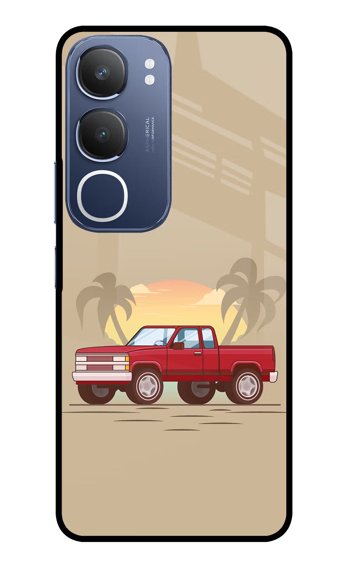 Desert Classic Drive Vivo Y29 5G Back Cover