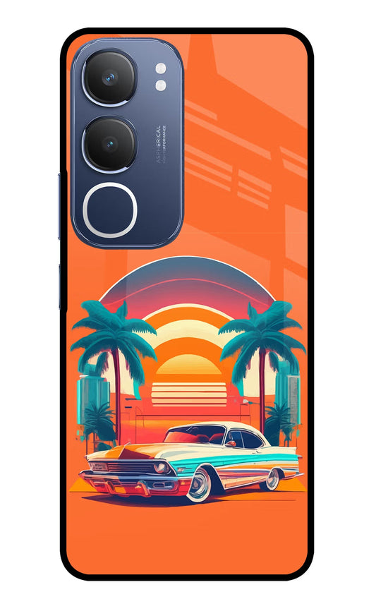 Palm Drive 80s Vivo Y29 5G Back Cover