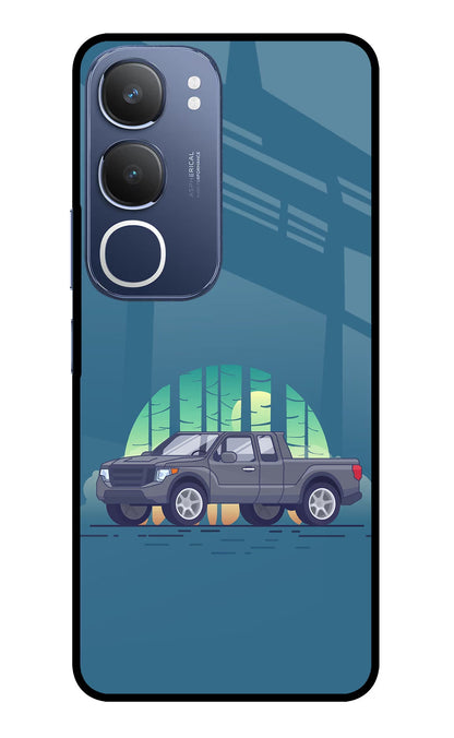 Retro Garage Vibe Vivo Y29 5G Back Cover