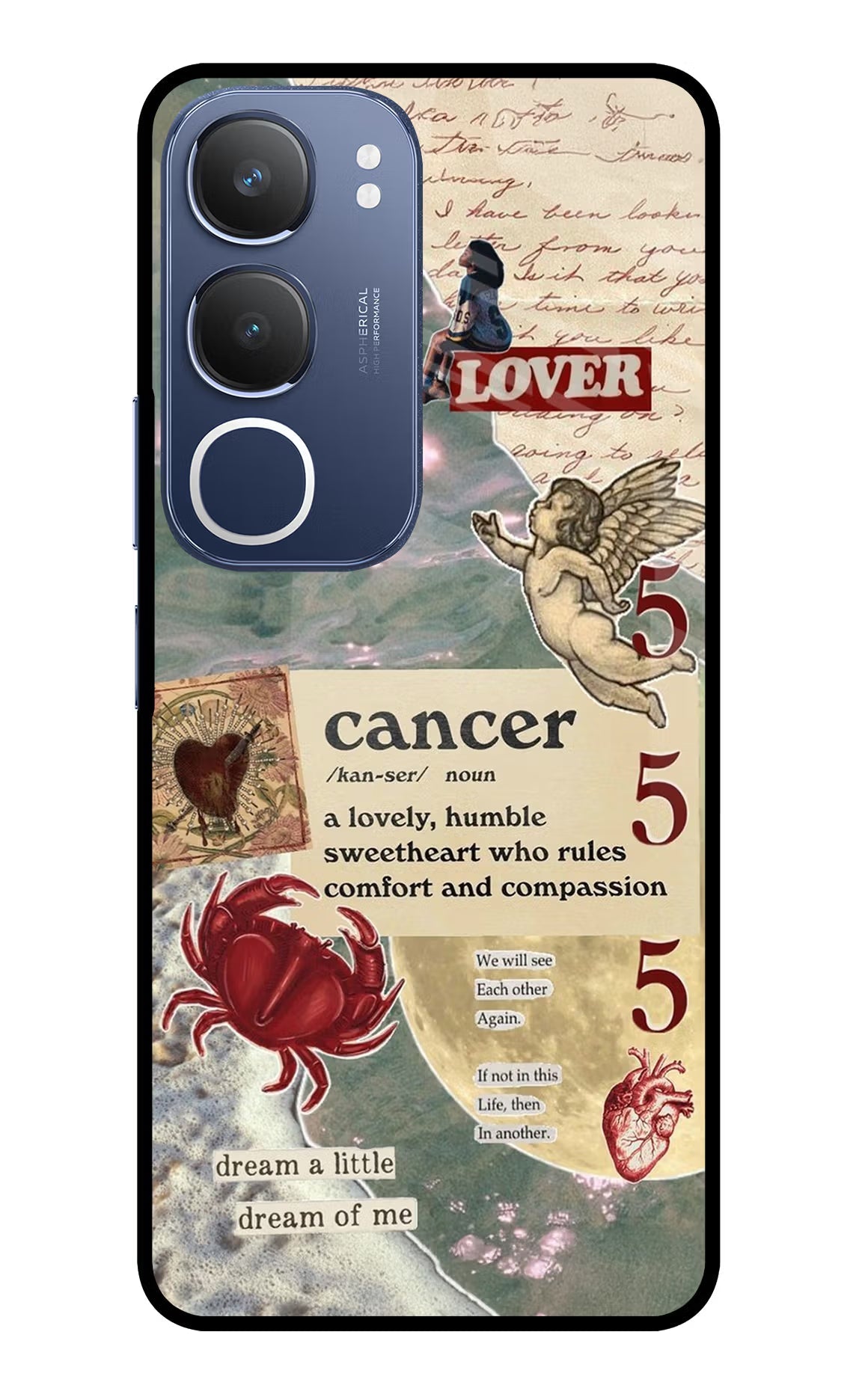 Cancer Zodiac Vivo Y29 5G Back Cover
