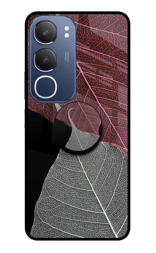 Leaf Pattern Vivo Y29 5G Pop Case
