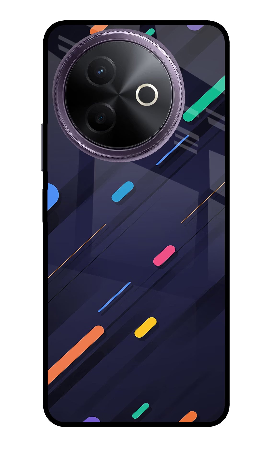 Abstract Design Vivo Y39 5G Glass Case