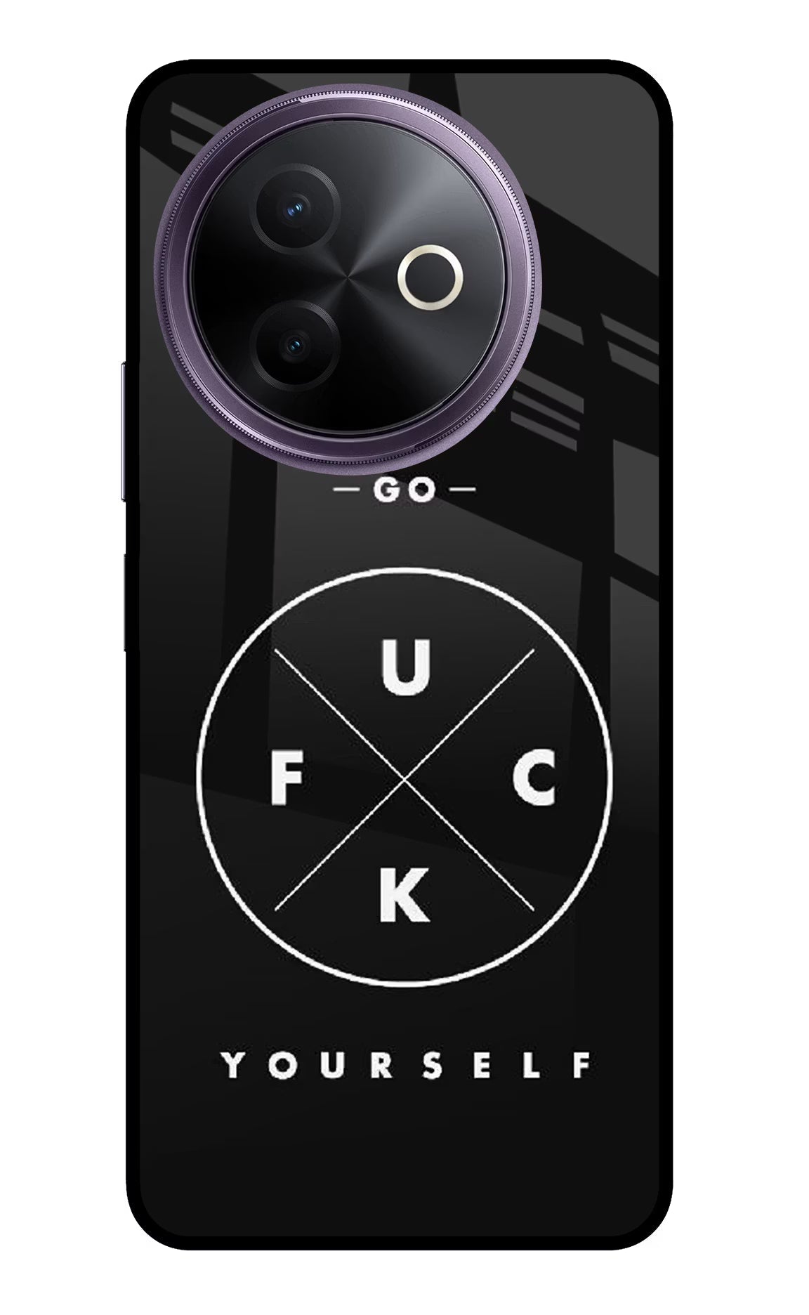 Go Fuck Yourself Vivo Y39 5G Glass Case