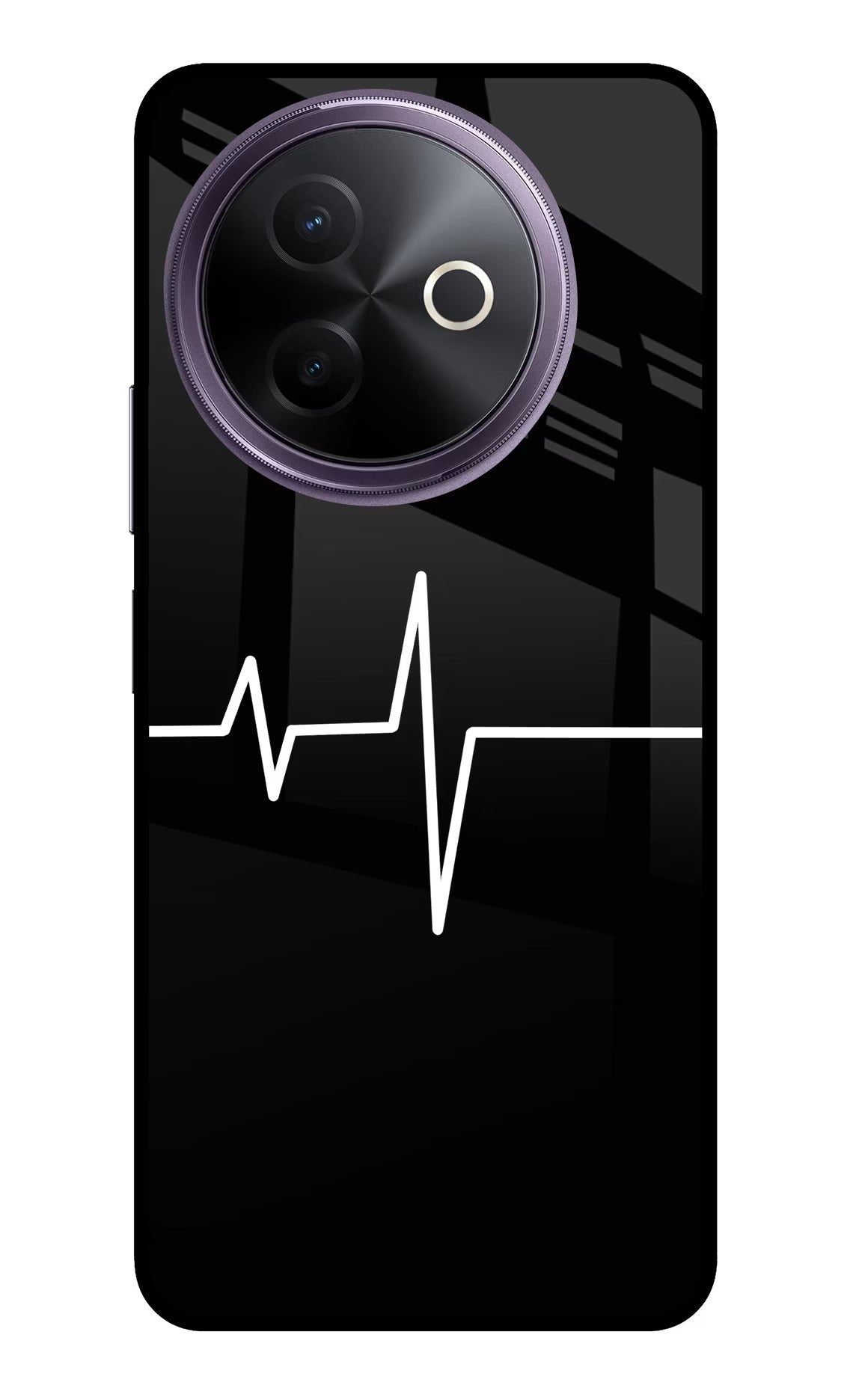 Heart Beats Vivo Y39 5G Glass Case
