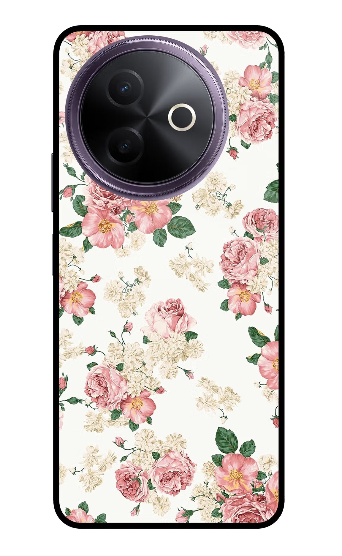 Flowers Vivo Y39 5G Back Cover