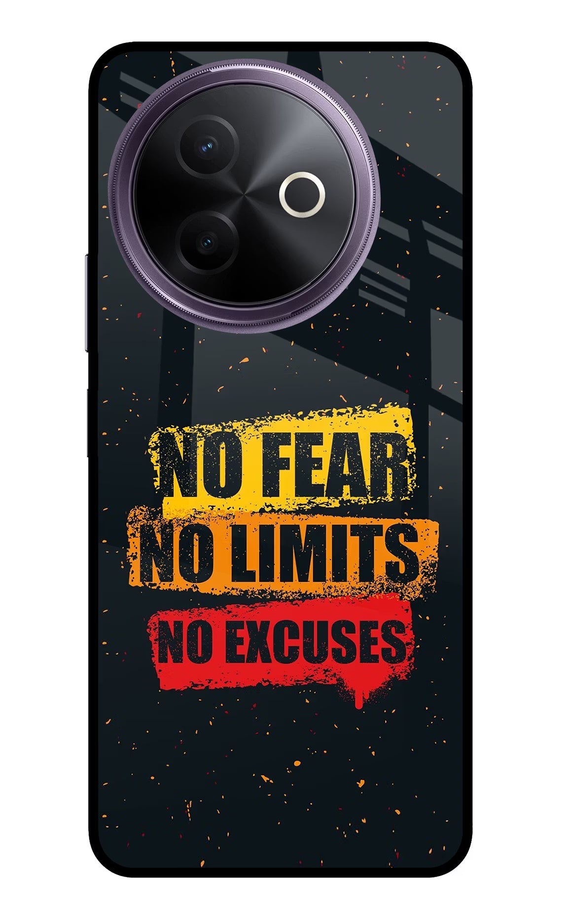 No Fear No Limits No Excuse Vivo Y39 5G Back Cover