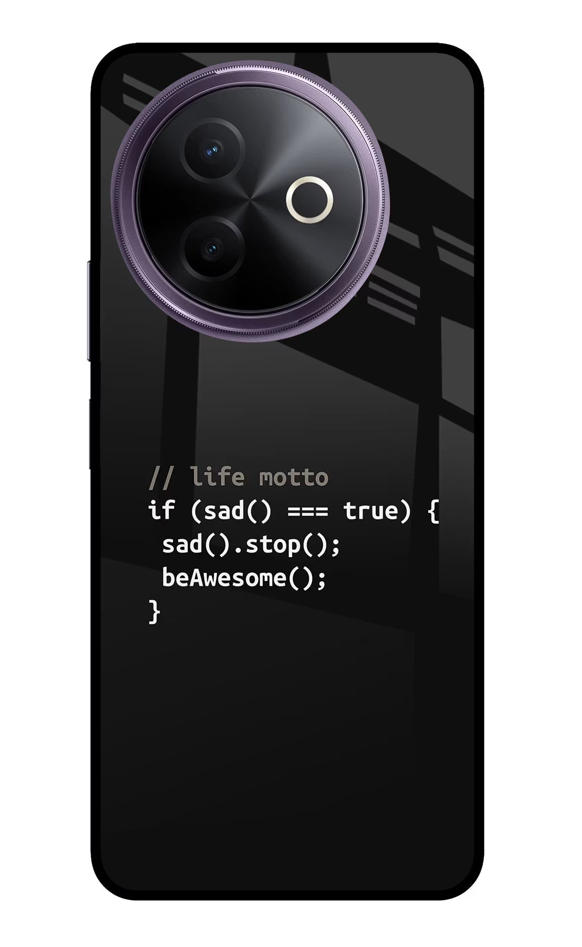 Life Motto Code Vivo Y39 5G Back Cover