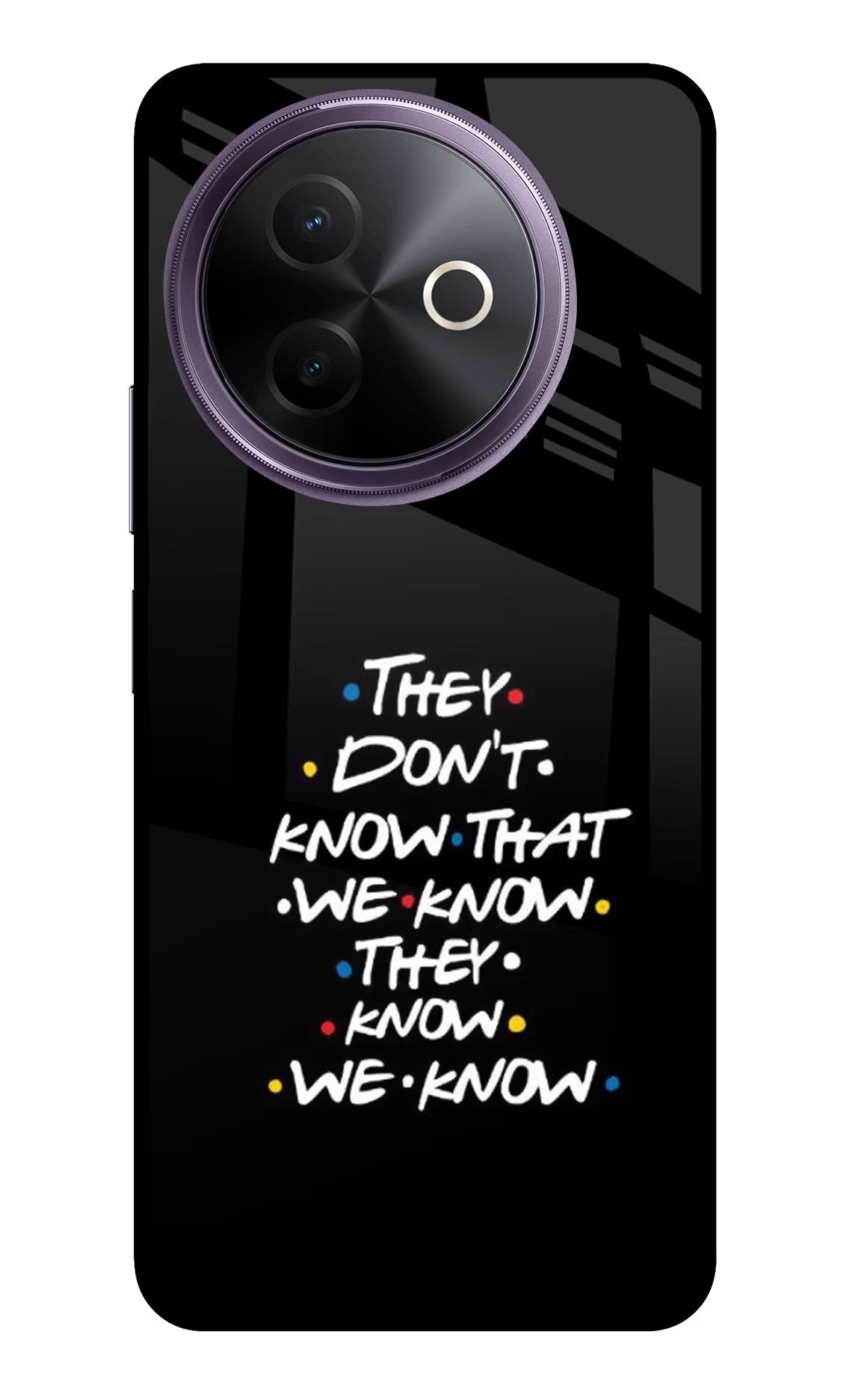 FRIENDS Dialogue Vivo Y39 5G Back Cover