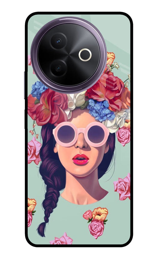 Pretty Girl Vivo Y39 5G Glass Case