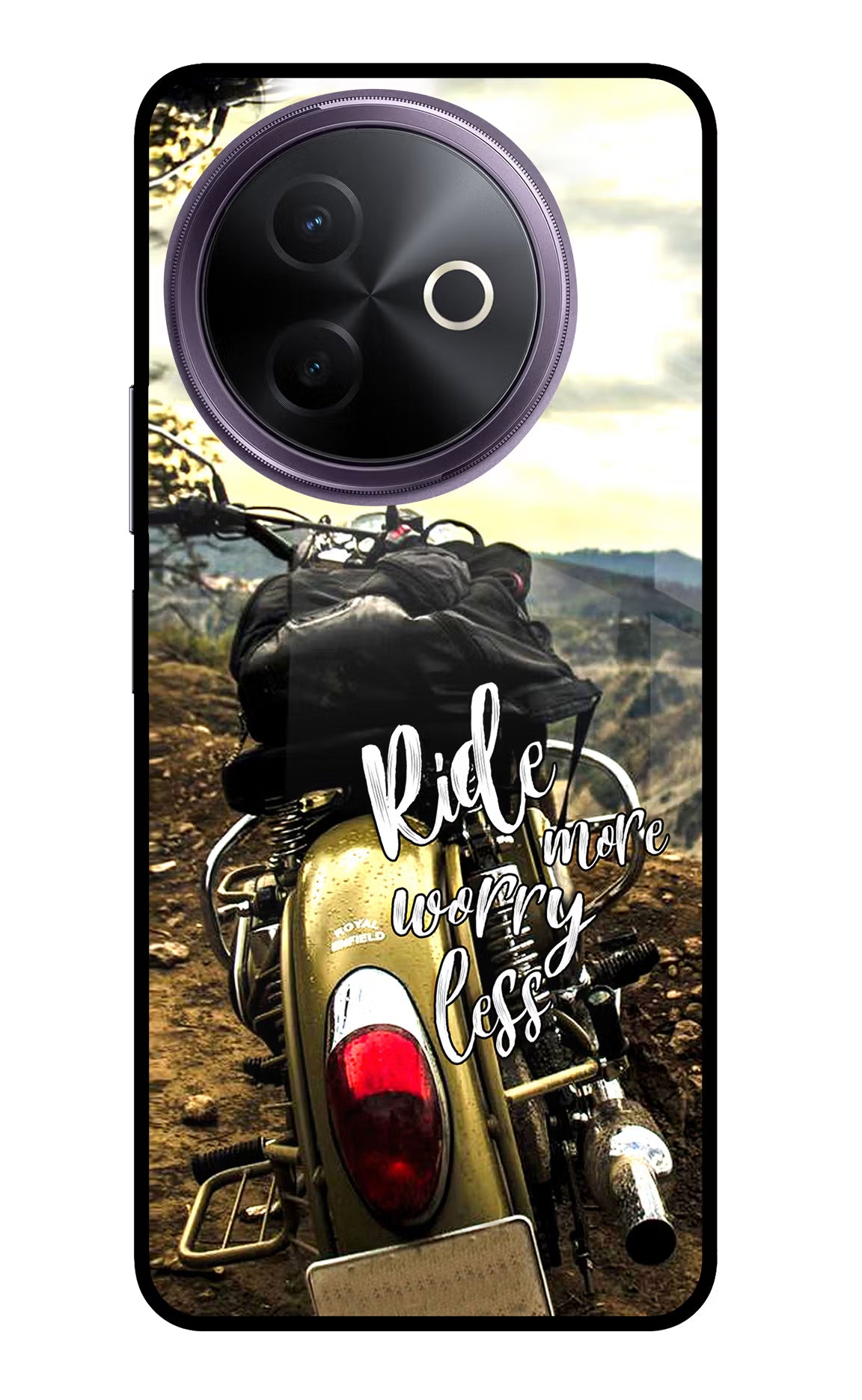 Ride More Worry Less Vivo Y39 5G Back Cover