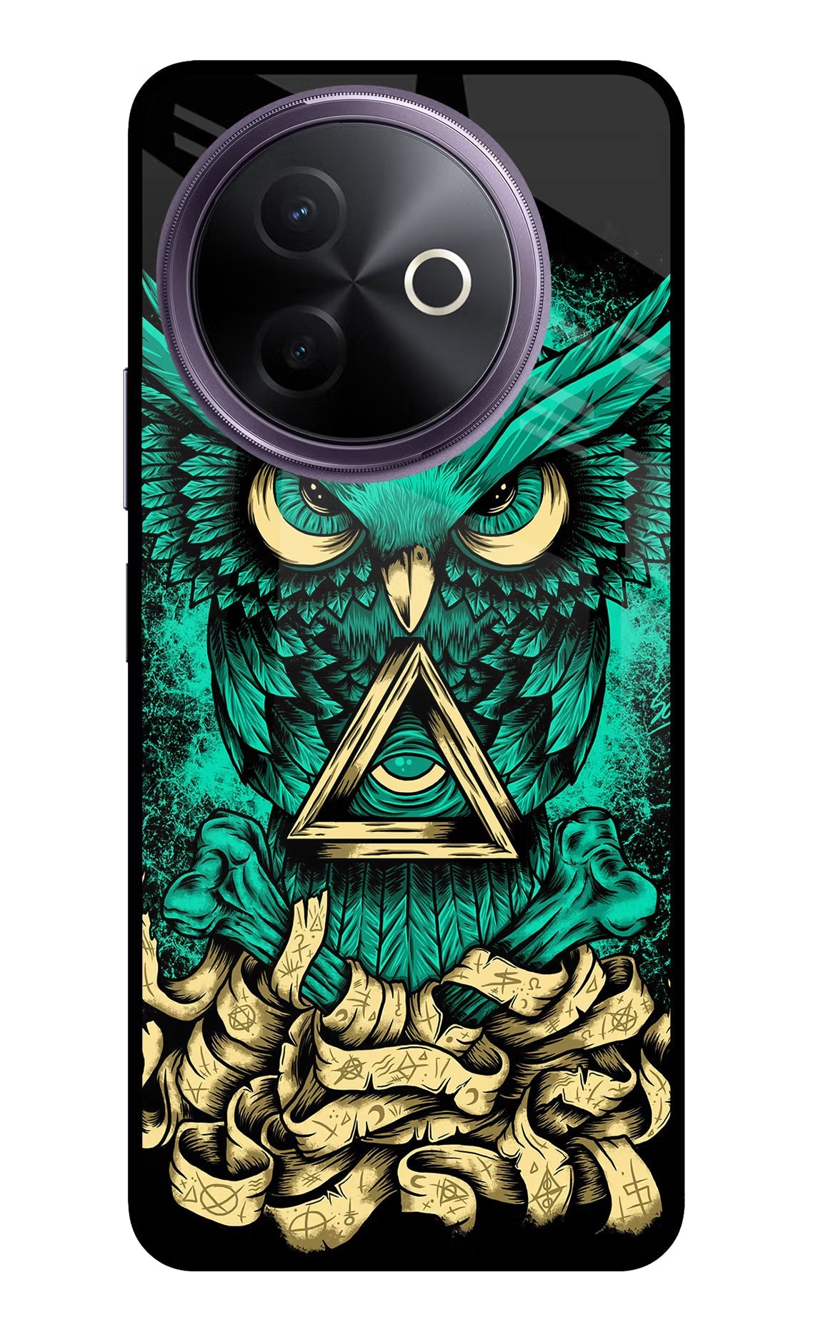 Green Owl Vivo Y39 5G Back Cover