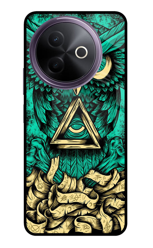 Green Owl Vivo Y39 5G Glass Case