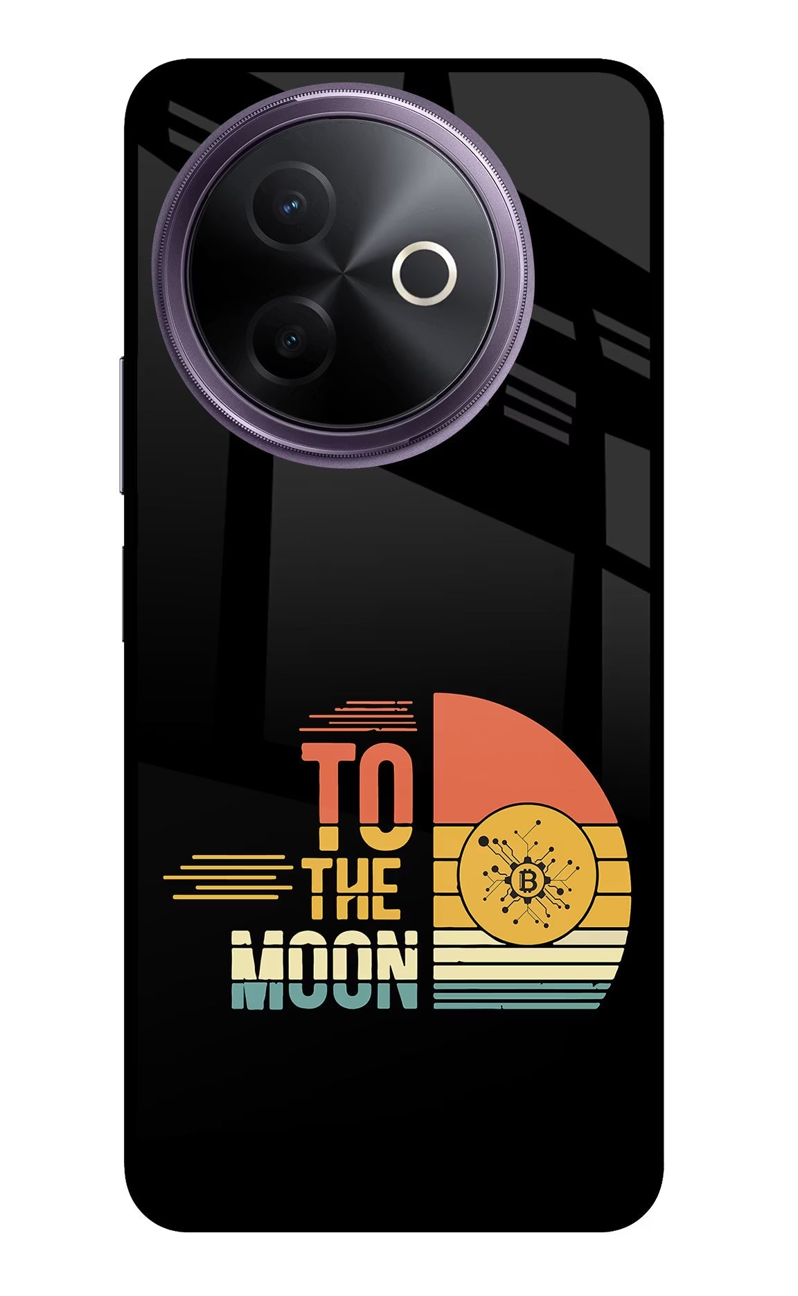 To the Moon Vivo Y39 5G Glass Case