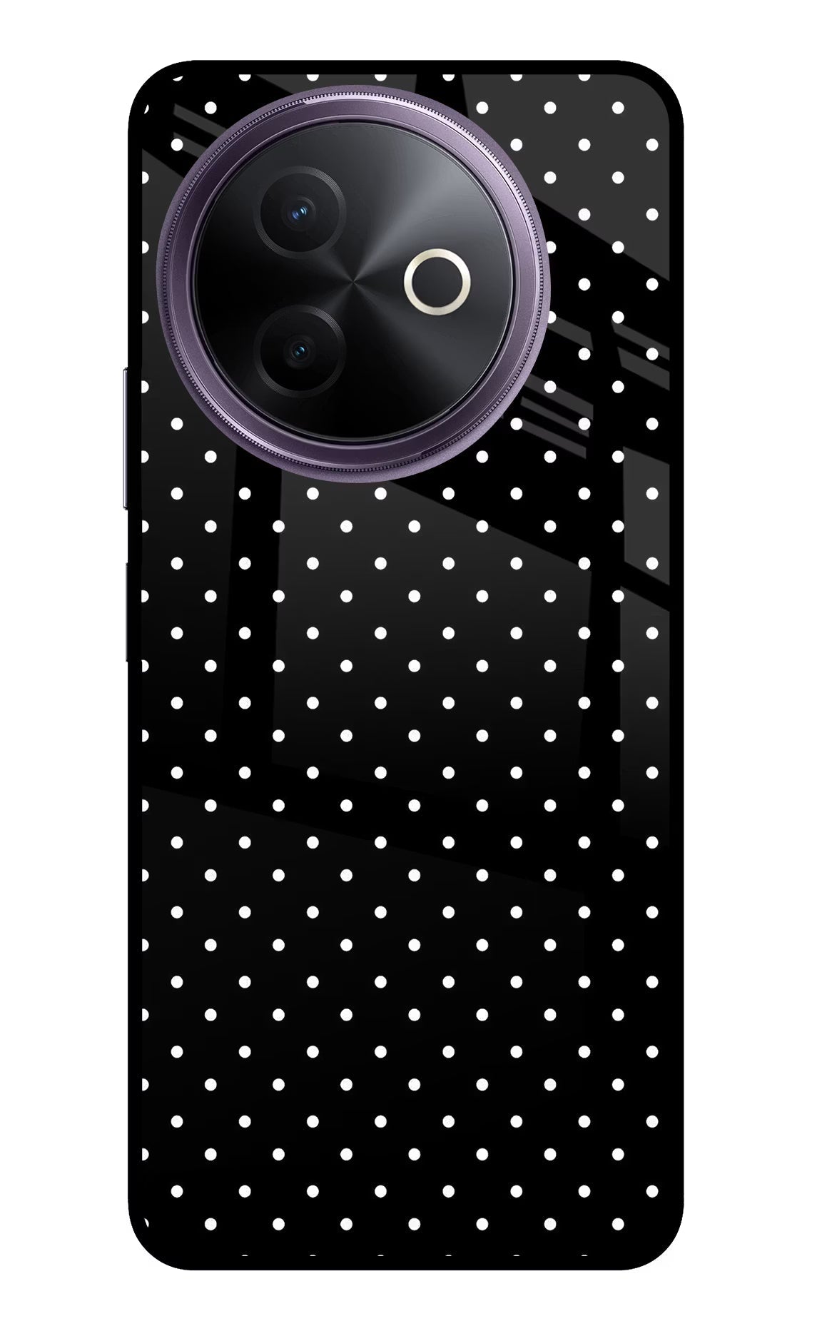 White Dots Vivo Y39 5G Back Cover