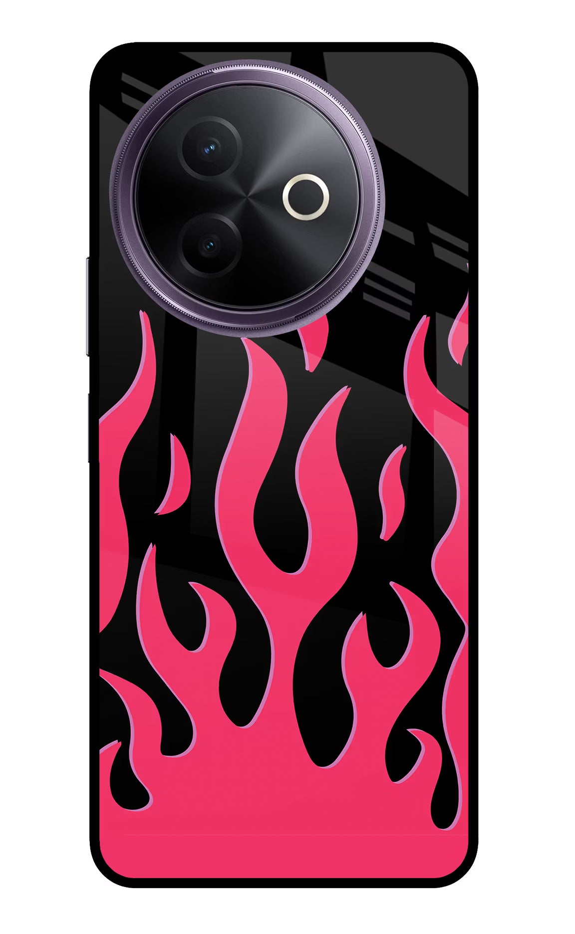 Fire Flames Vivo Y39 5G Back Cover