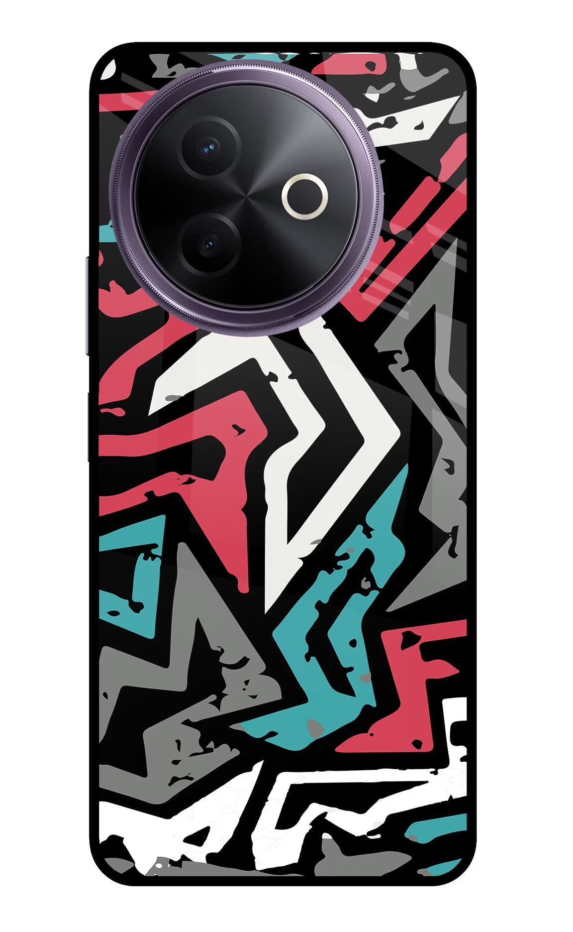 Geometric Graffiti Vivo Y39 5G Back Cover