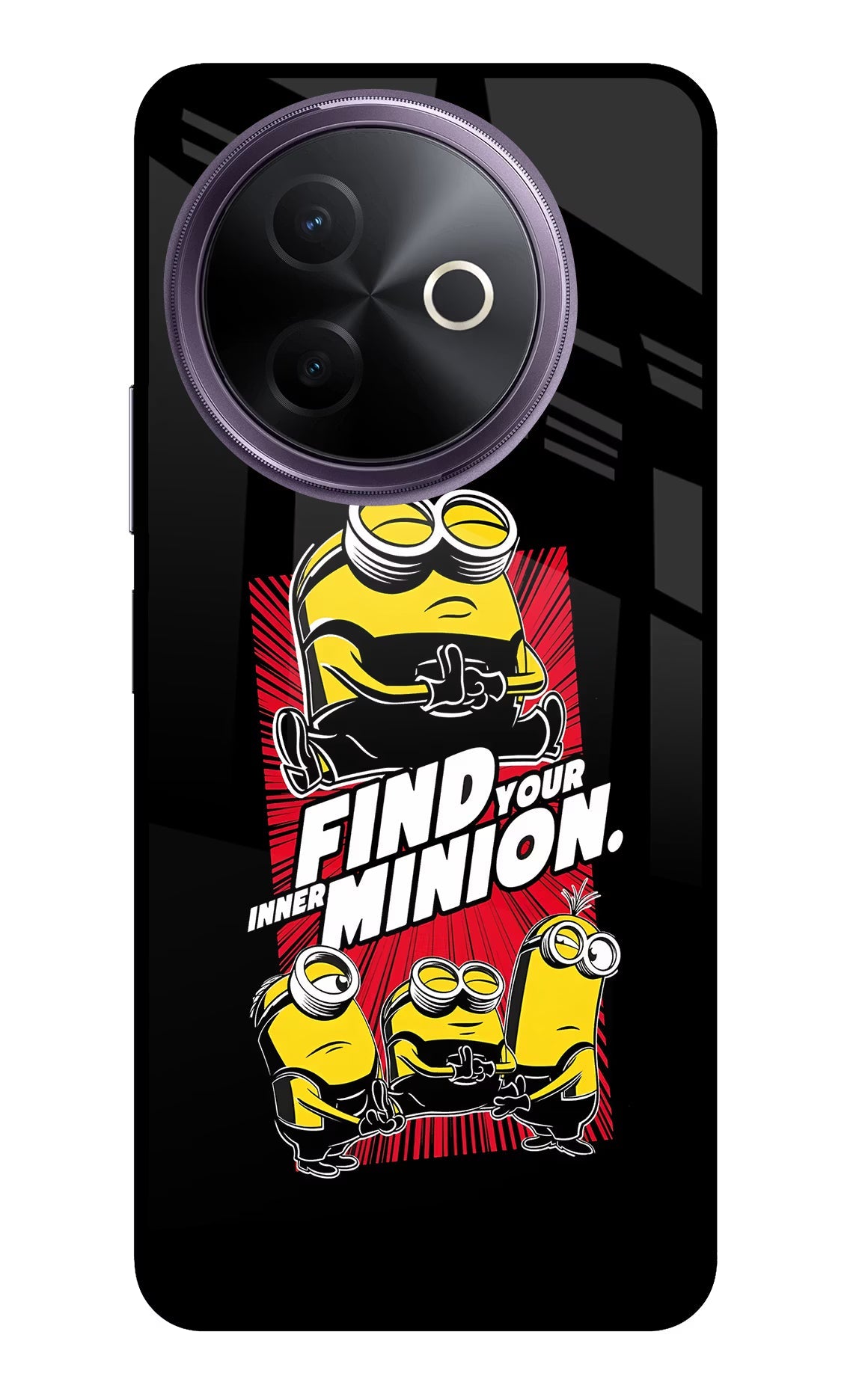 Find your inner Minion Vivo Y39 5G Glass Case
