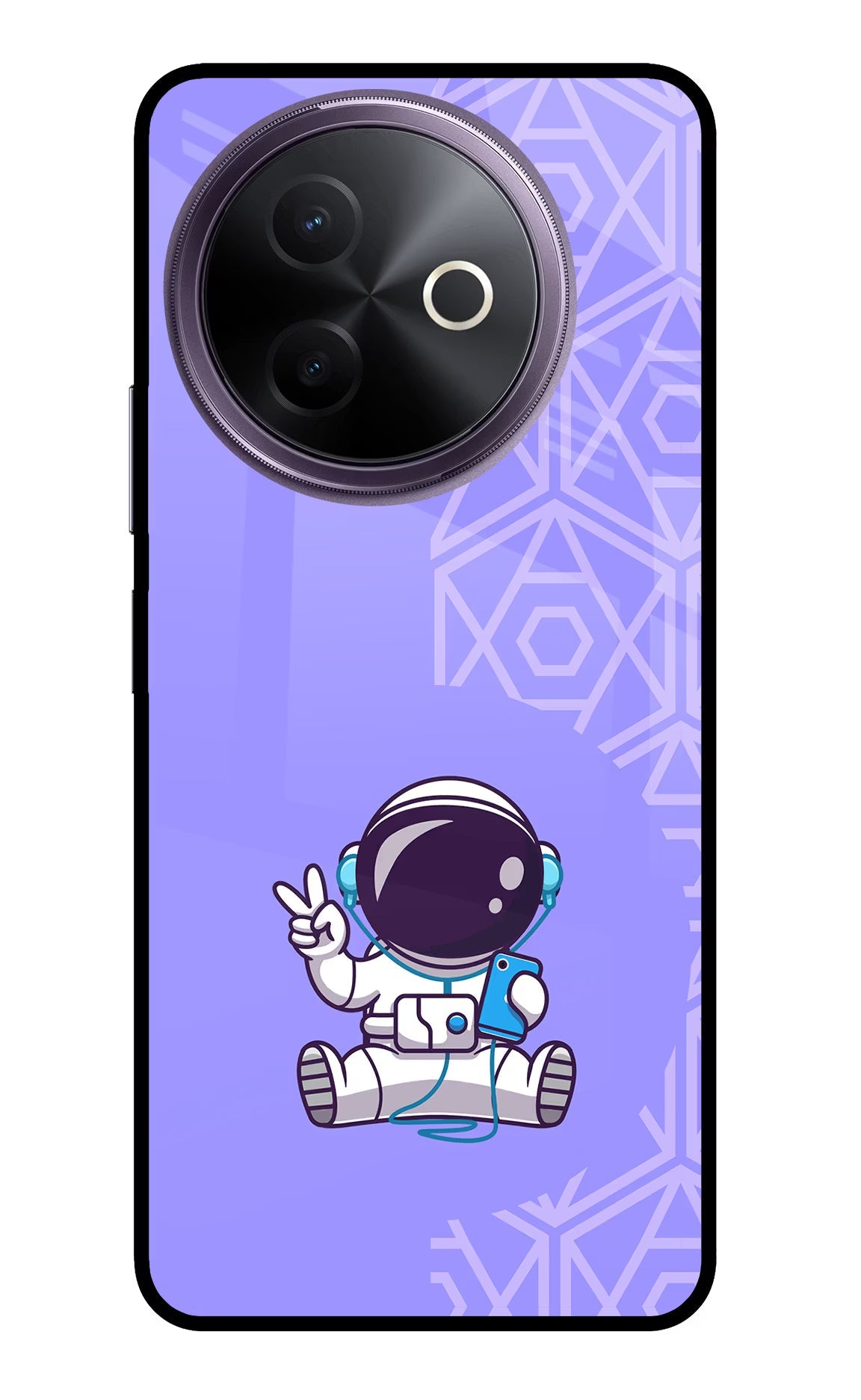 Cute Astronaut Chilling Vivo Y39 5G Back Cover