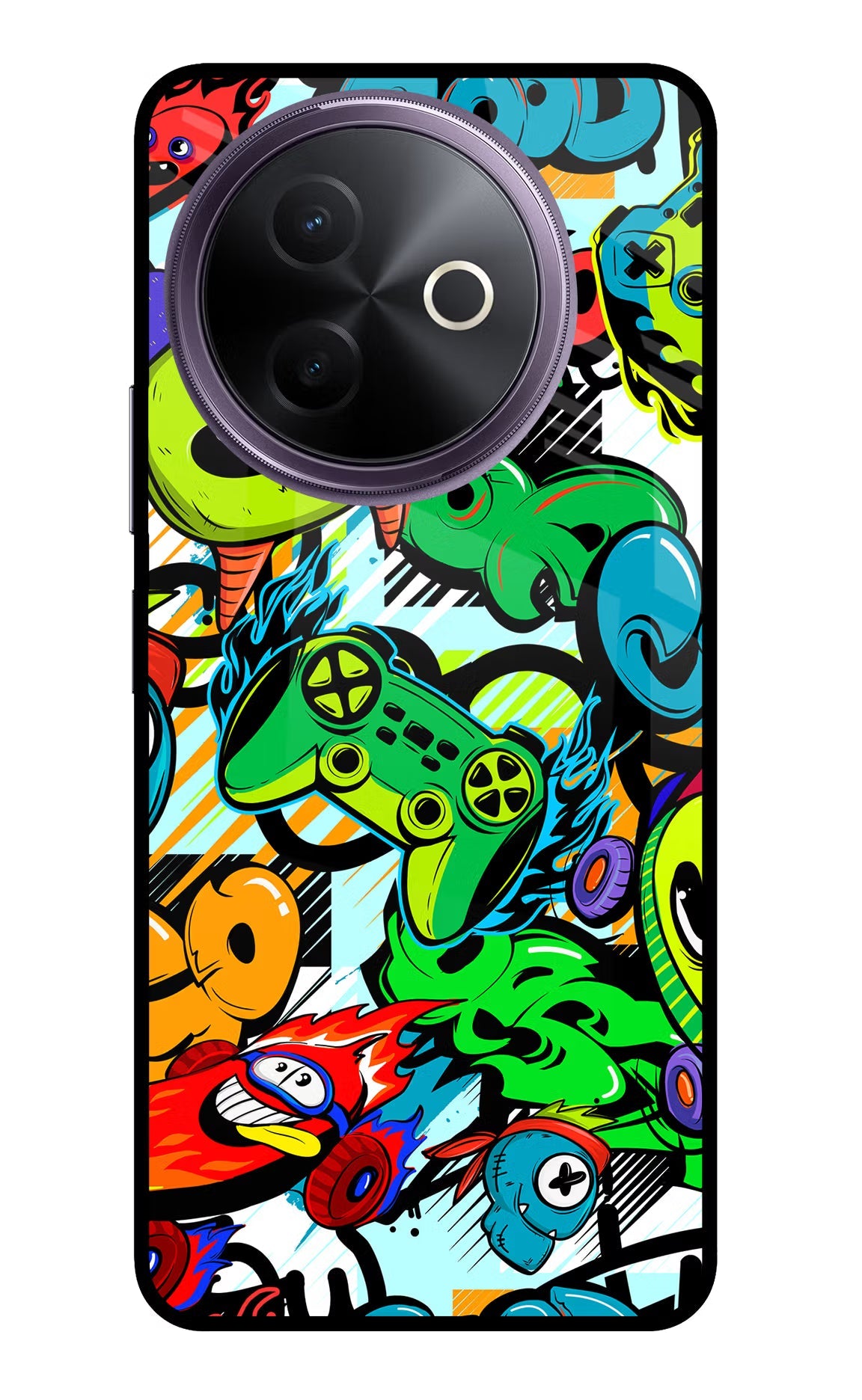 Game Doodle Vivo Y39 5G Back Cover