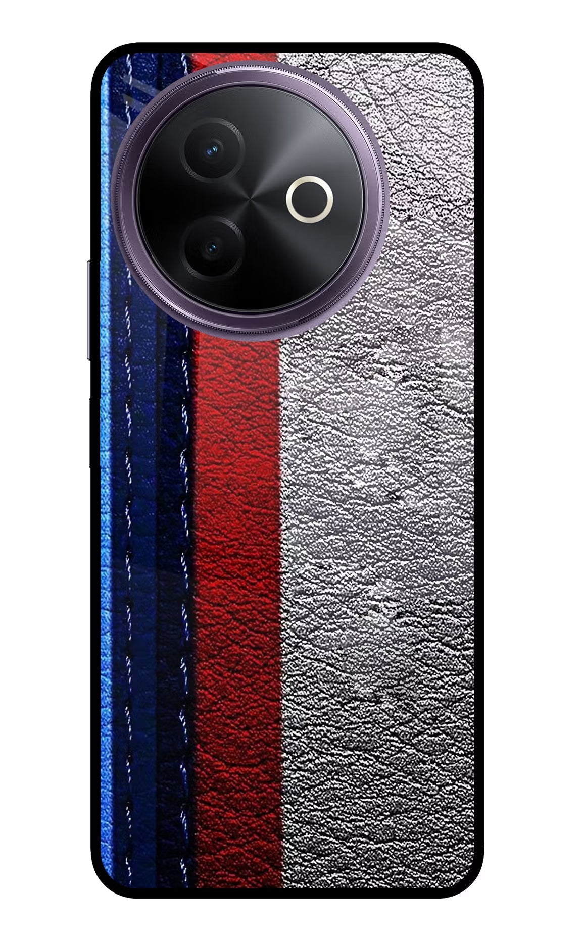 BMW Stripes Vivo Y39 5G Glass Case