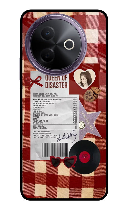 Queen of Disaster Vivo Y39 5G Glass Case