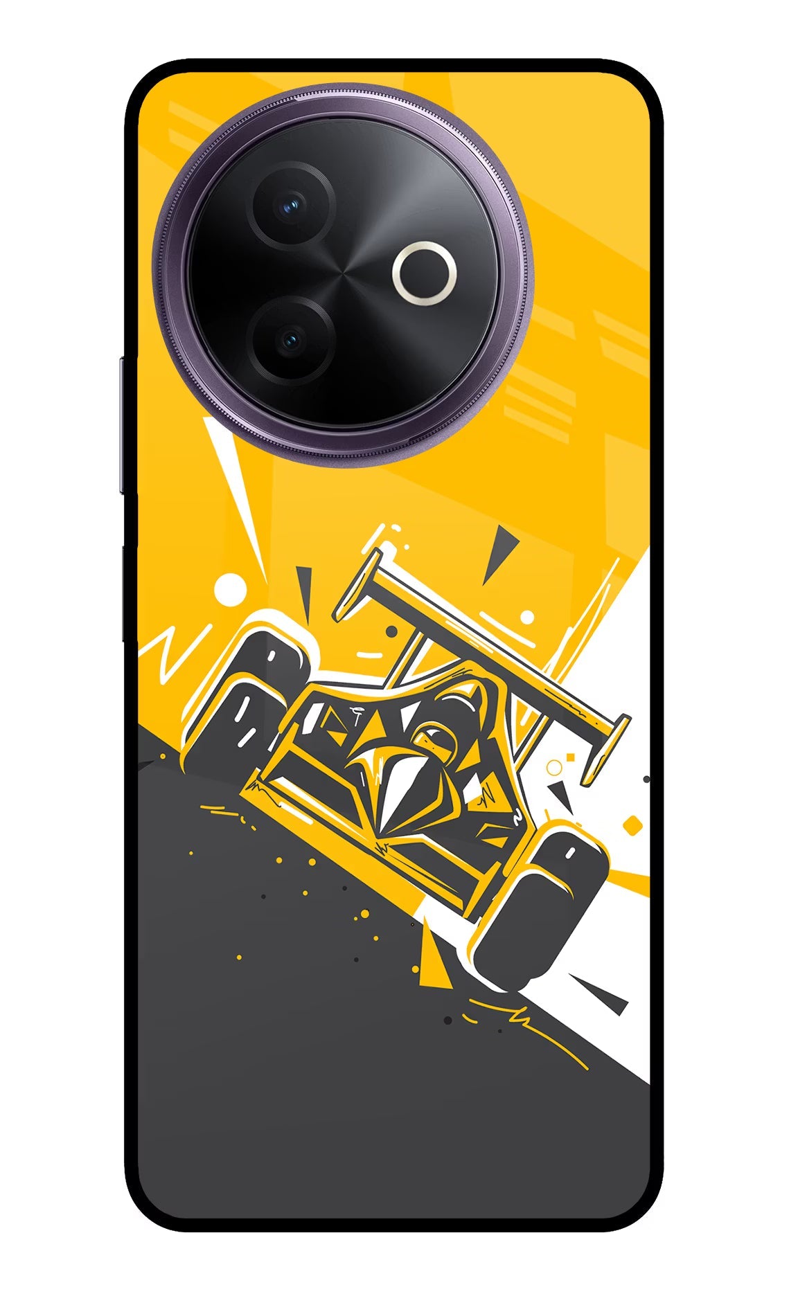 Track King Vivo Y39 5G Glass Case