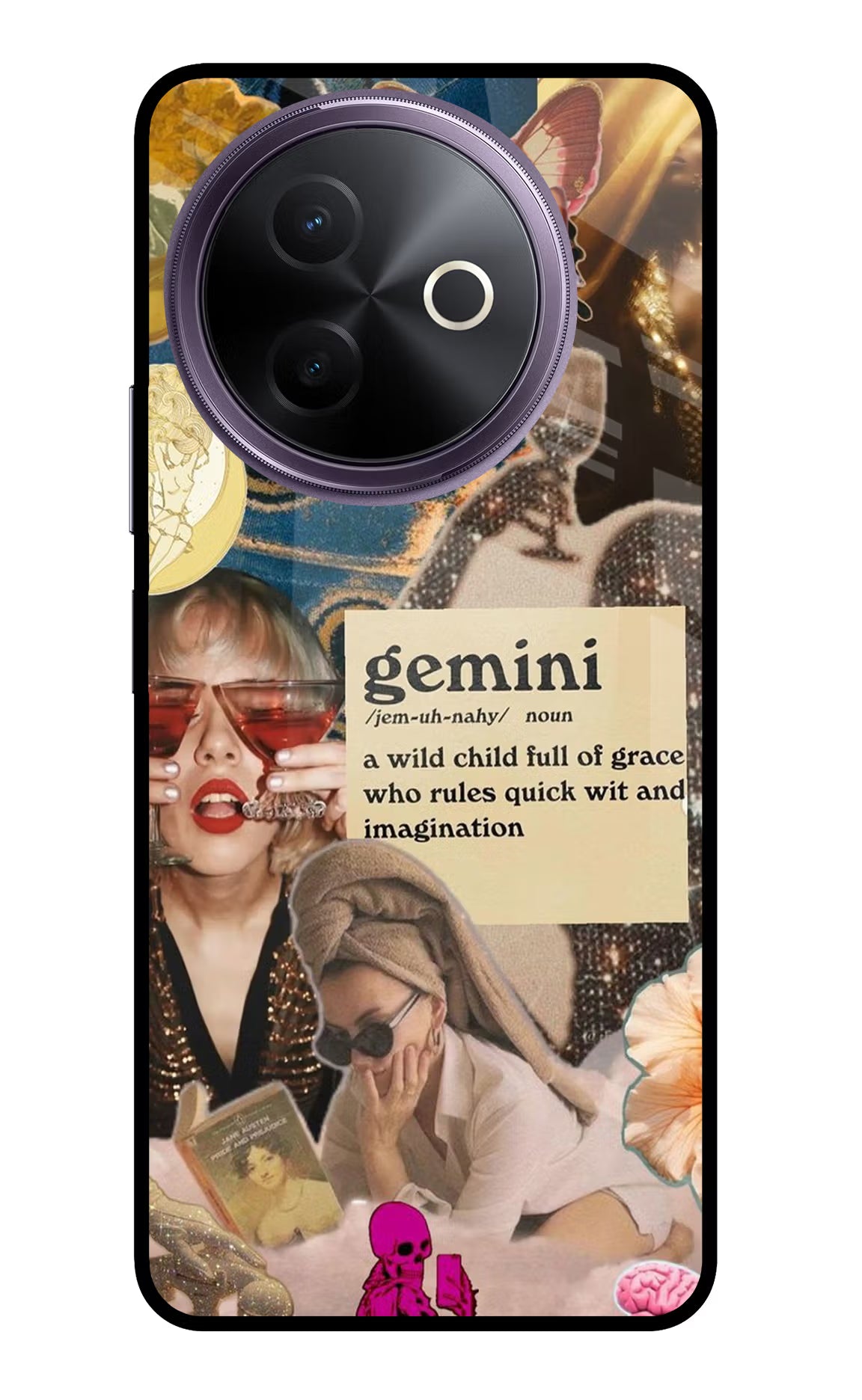 Gemini Zodiac Vivo Y39 5G Back Cover