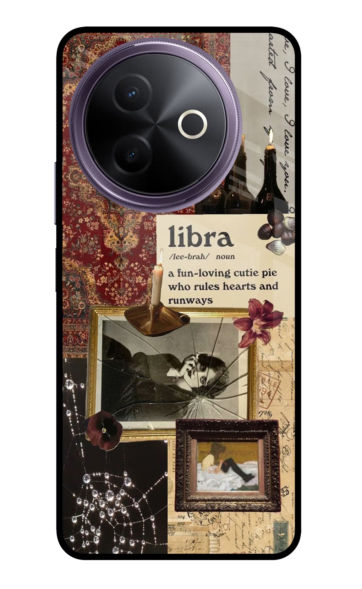 Libra Zodiac Vivo Y39 5G Back Cover