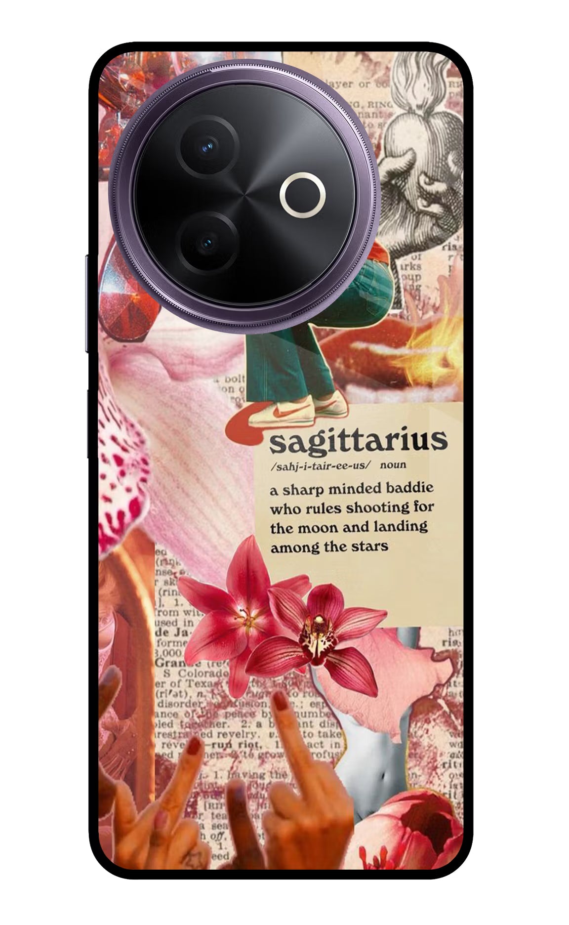 Sagittarius Zodiac Vivo Y39 5G Back Cover