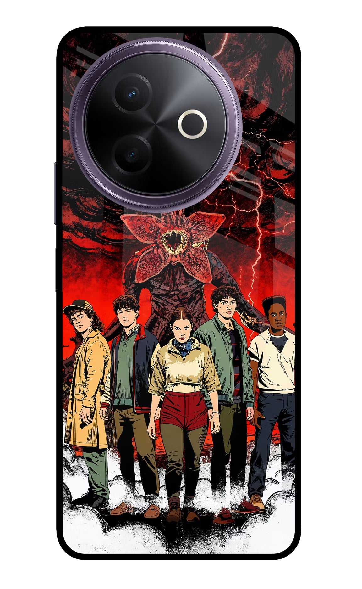 Ordinary Things Characters Vivo Y39 5G Glass Case