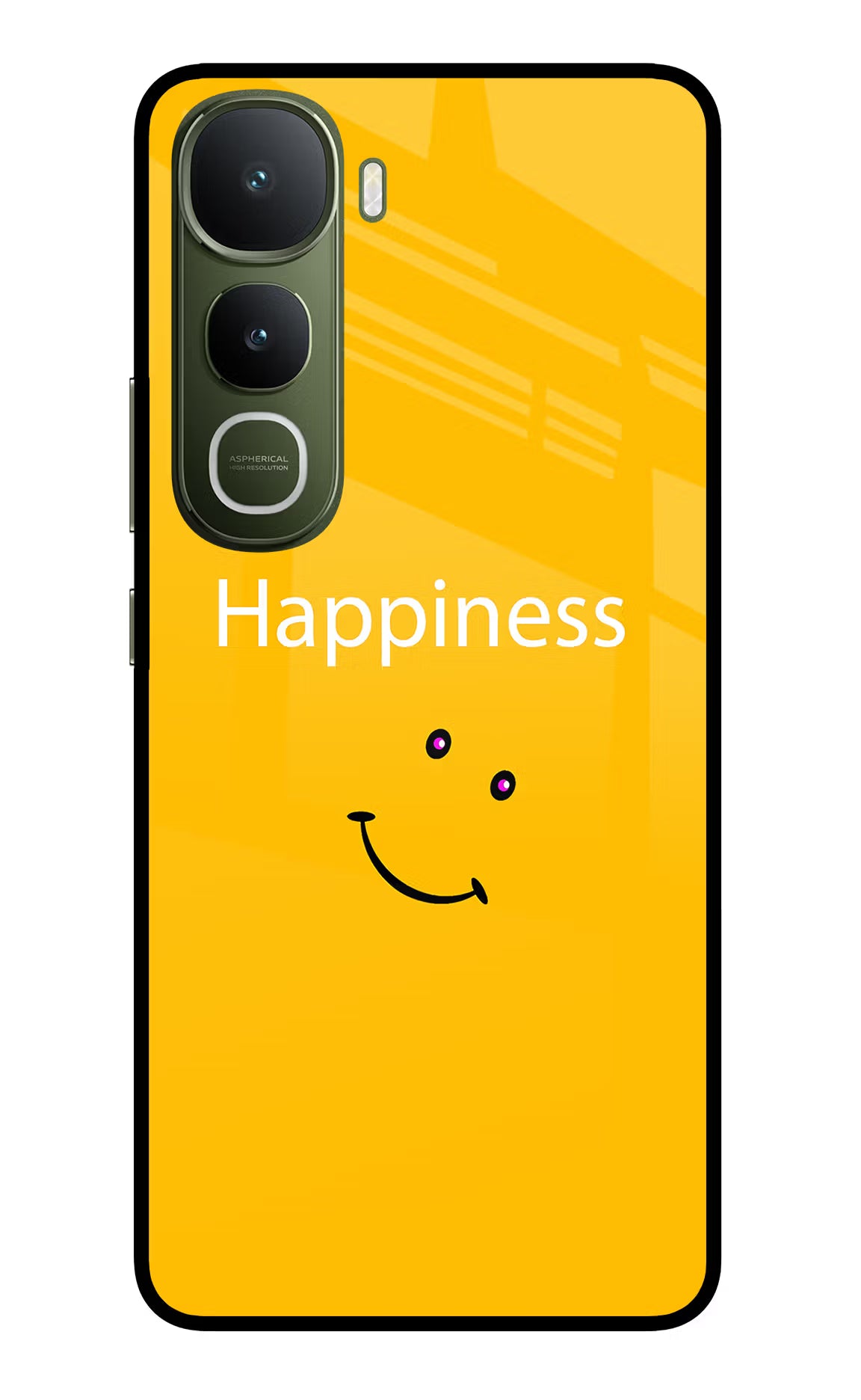 Happiness With Smiley Vivo Y400 5G Back Cover