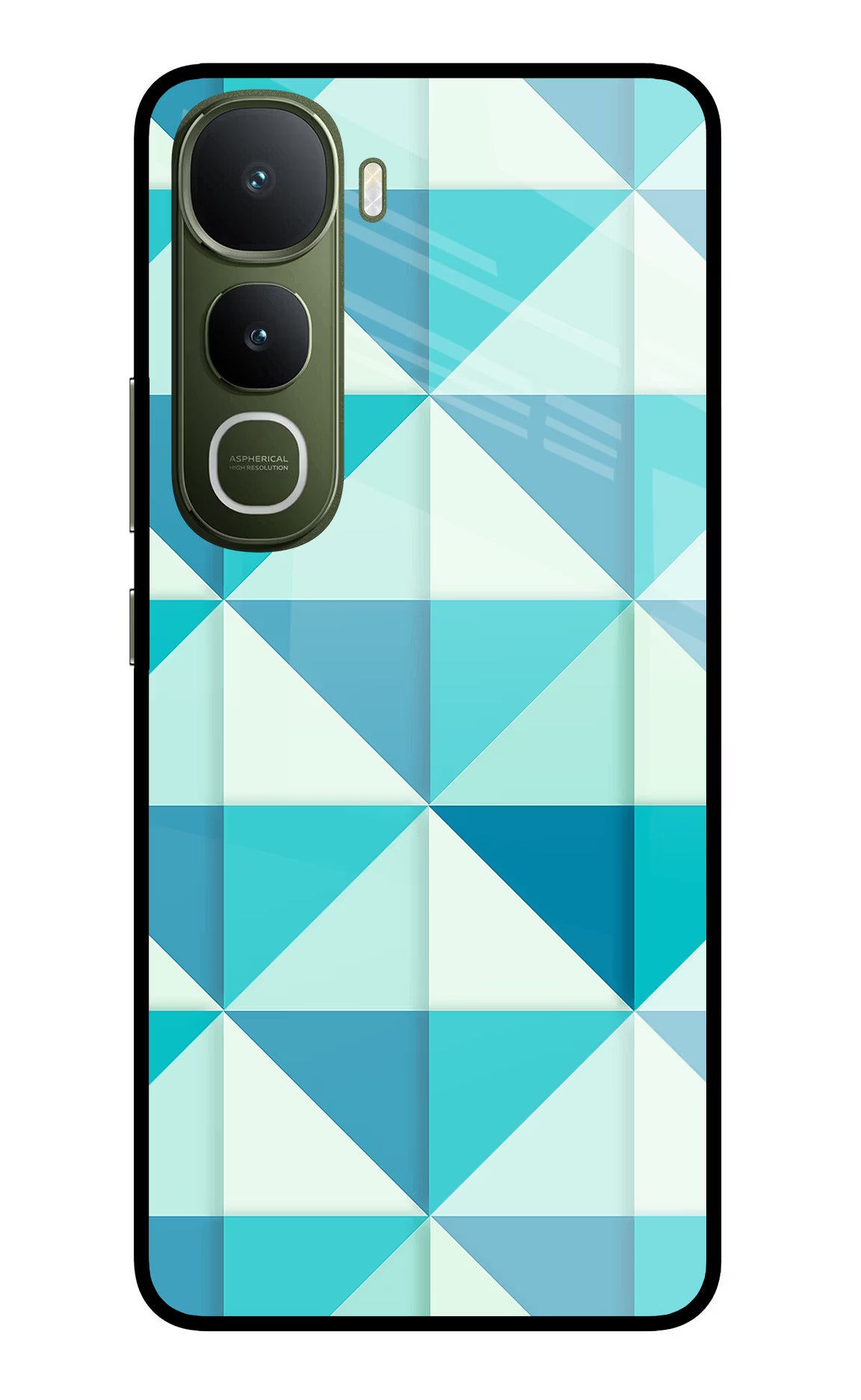 Abstract Vivo Y400 5G Glass Case