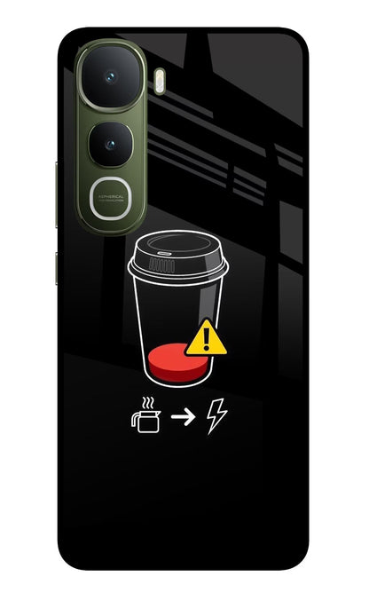 Coffee Vivo Y400 5G Back Cover