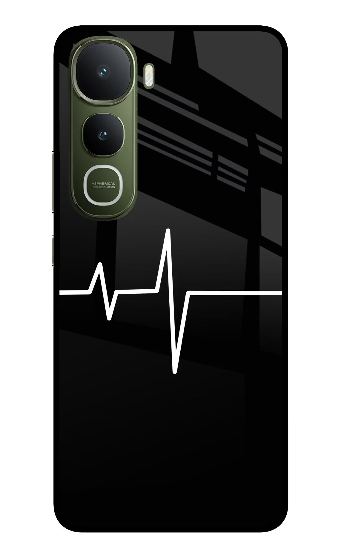 Heart Beats Vivo Y400 5G Back Cover