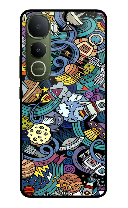 Space Abstract Vivo Y400 5G Back Cover