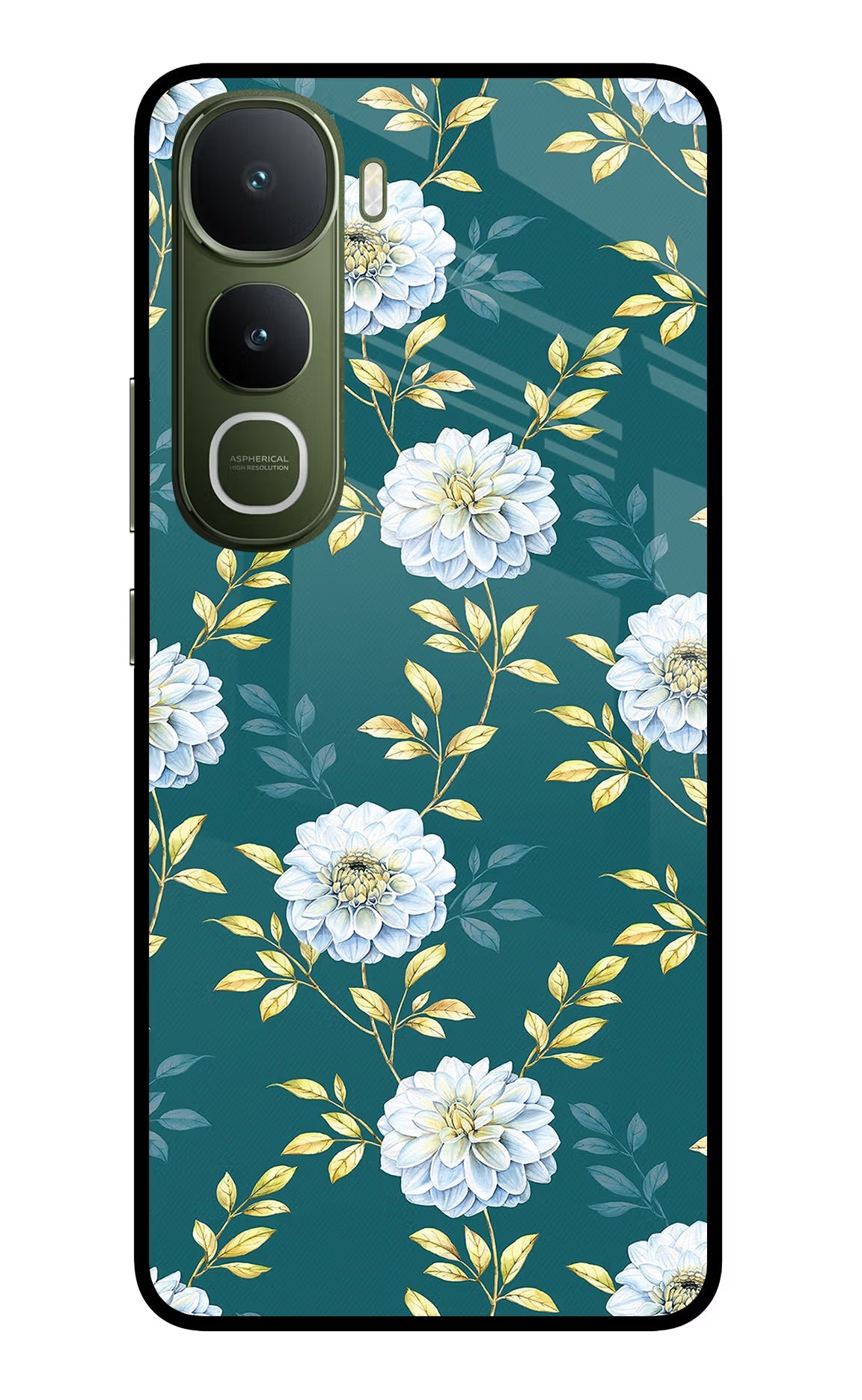 Flowers Vivo Y400 5G Back Cover
