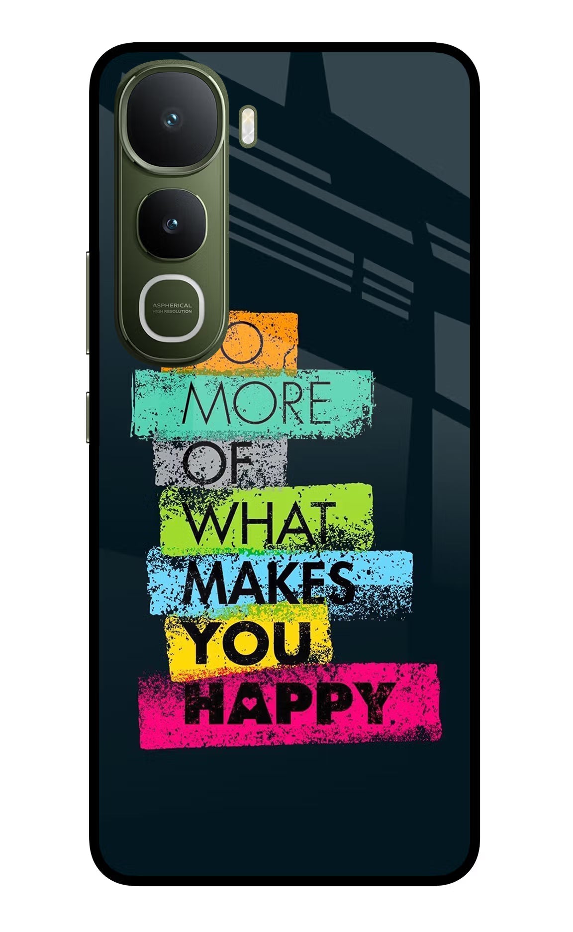 Do More Of What Makes You Happy Vivo Y400 5G Back Cover
