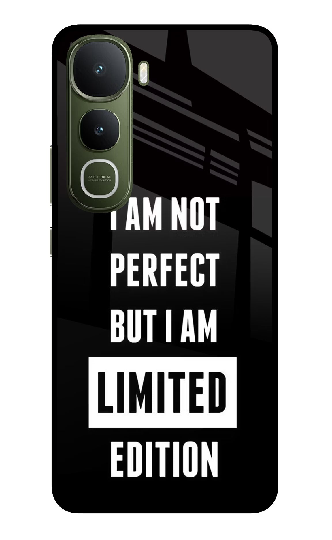 I Am Not Perfect But I Am Limited Edition Vivo Y400 5G Back Cover