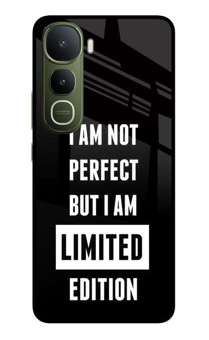 I Am Not Perfect But I Am Limited Edition Vivo Y400 5G Back Cover