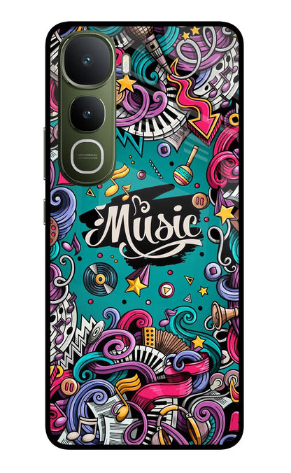 Music Graffiti Vivo Y400 5G Back Cover