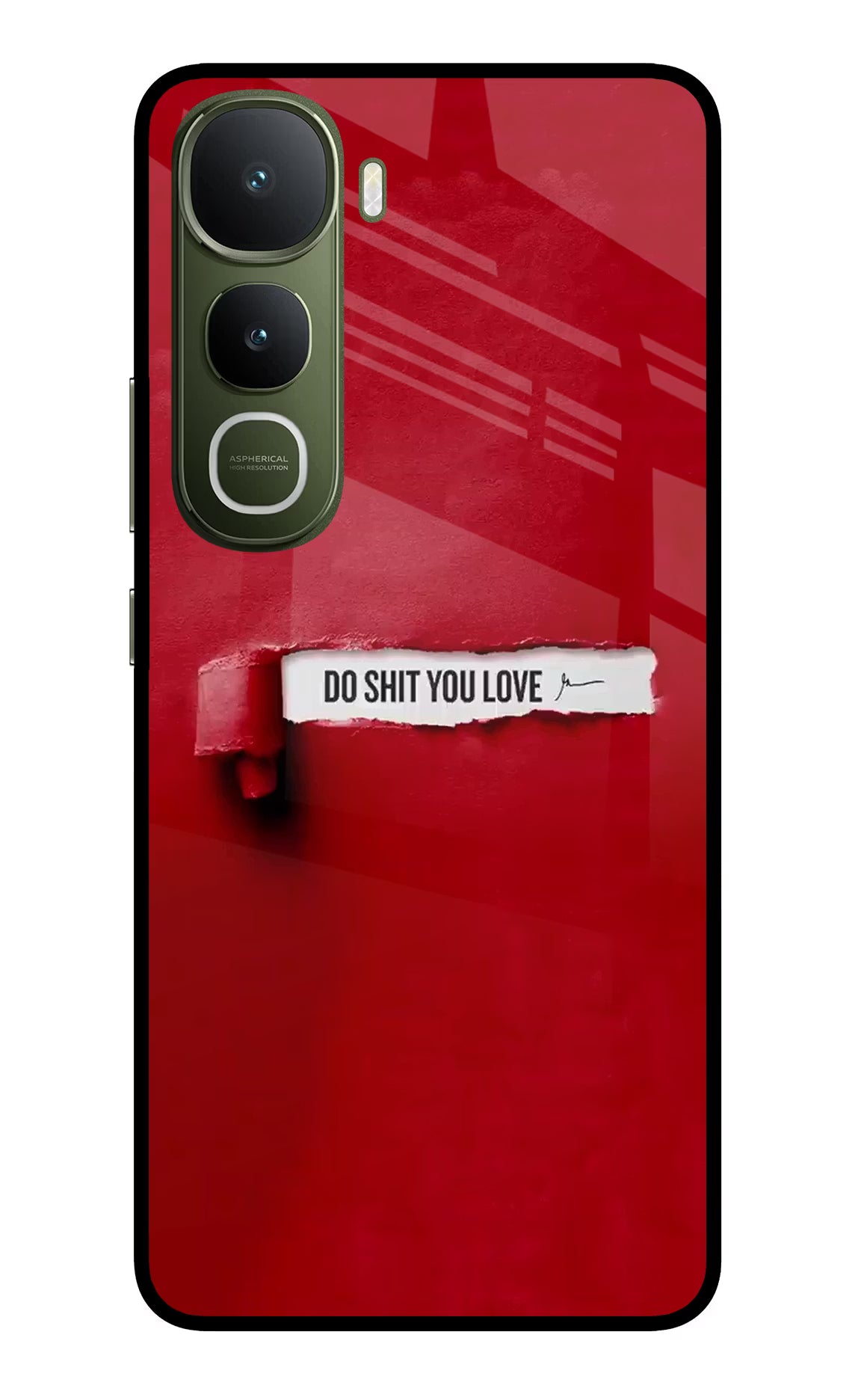 Do Shit You Love Vivo Y400 5G Glass Case