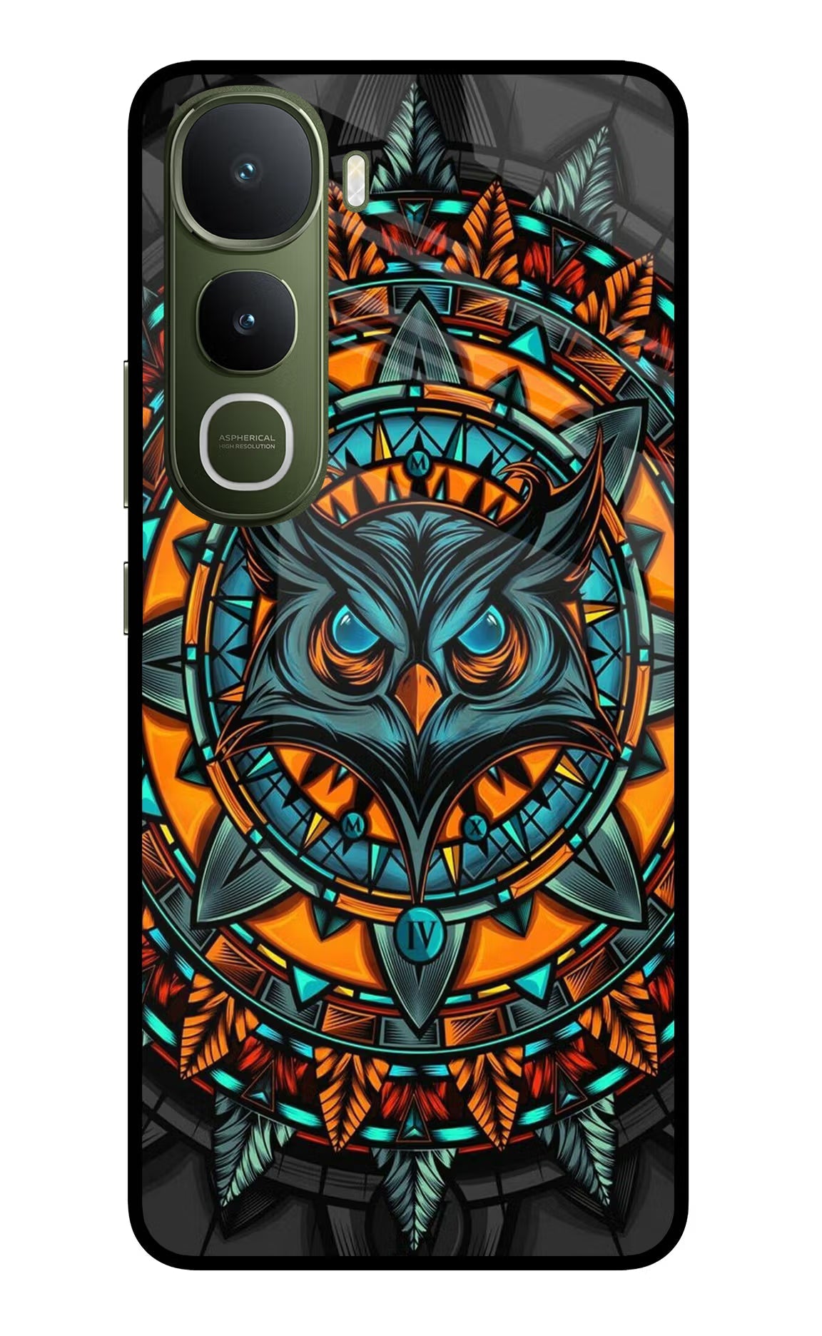 Angry Owl Art Vivo Y400 5G Back Cover