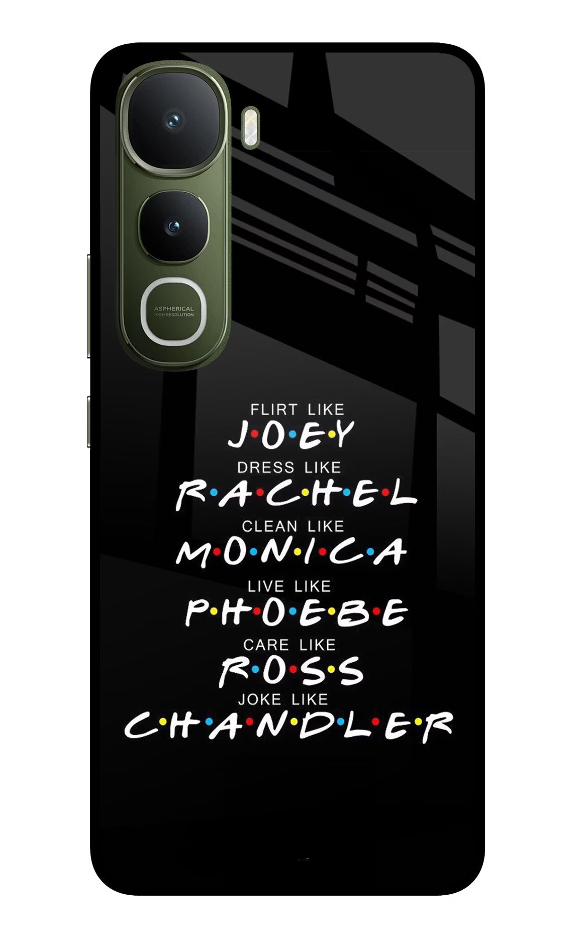 FRIENDS Character Vivo Y400 5G Back Cover