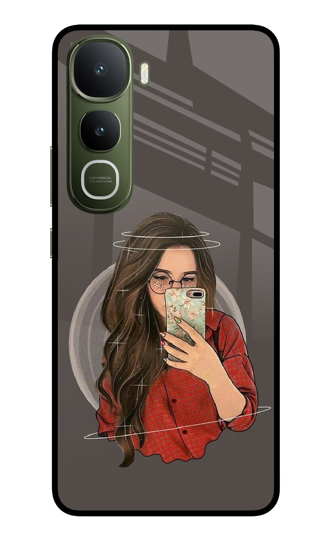 Selfie Queen Vivo Y400 5G Glass Case