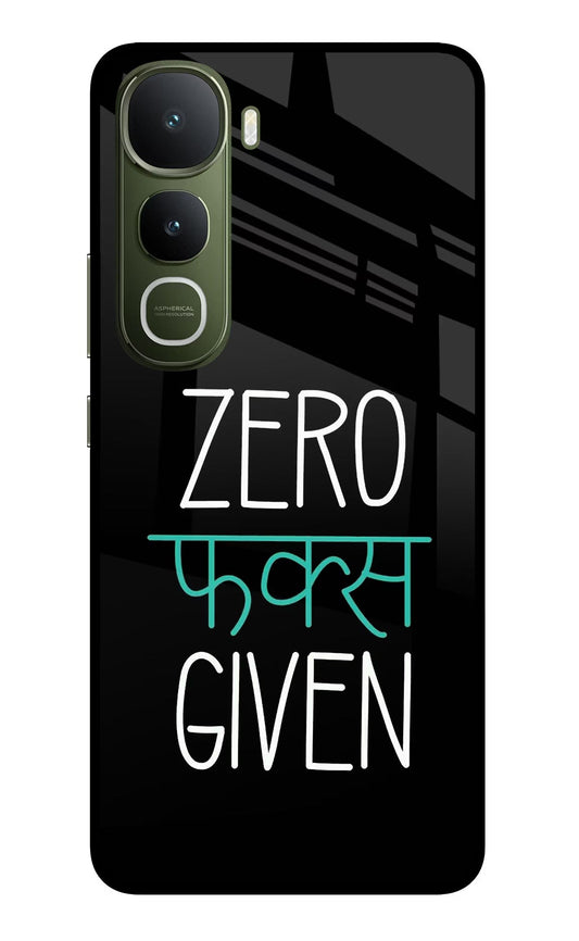 Zero Fucks Given Vivo Y400 5G Back Cover