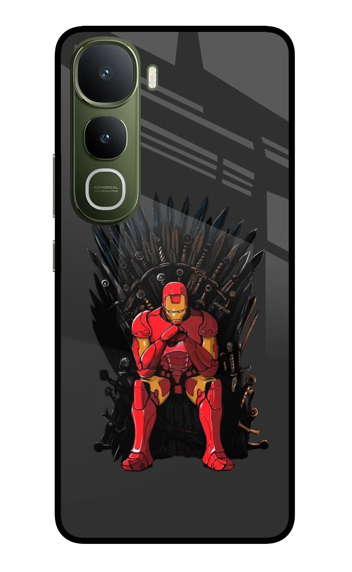 Ironman Throne Vivo Y400 5G Glass Case